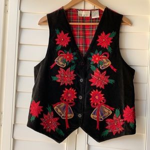 Casey & Max Christmas Vest.